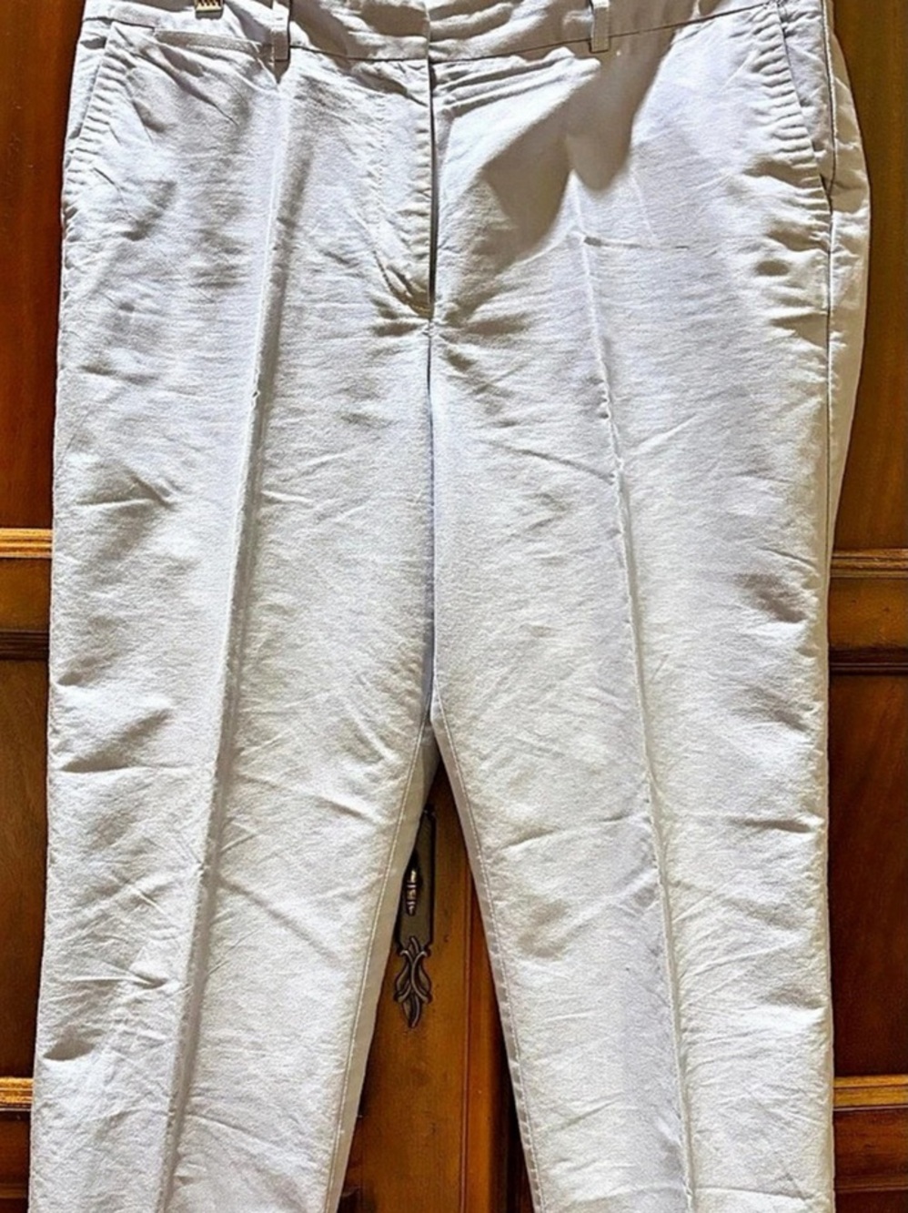 Talbots Signature Women's Straight Leg Pants in pastel blue Like New